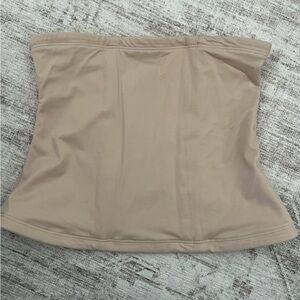 Total Comfort Tan Structured Elastic Band Waist Trainer